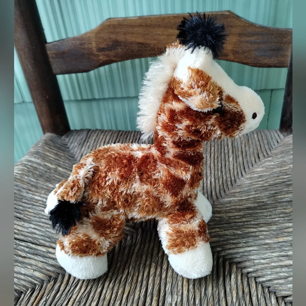 ÷Aurora Mini Flopsie GiGi Brown Giraffe 8" Stuffed Animal  Plush Lovey Soft Toy - Picture 6 of 13